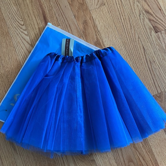 Simplicity Little Girl's 4 Layers Tulle Tutu Skirt, Royal Blue, 2-8 Years - Picture 9 of 11
